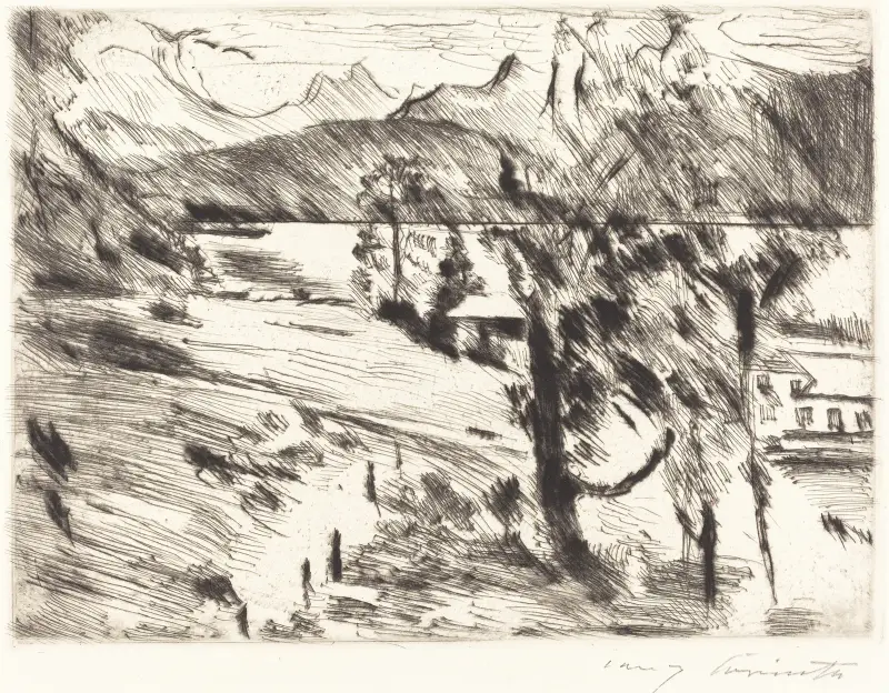 Walchensee Landscape von Lovis Corinth