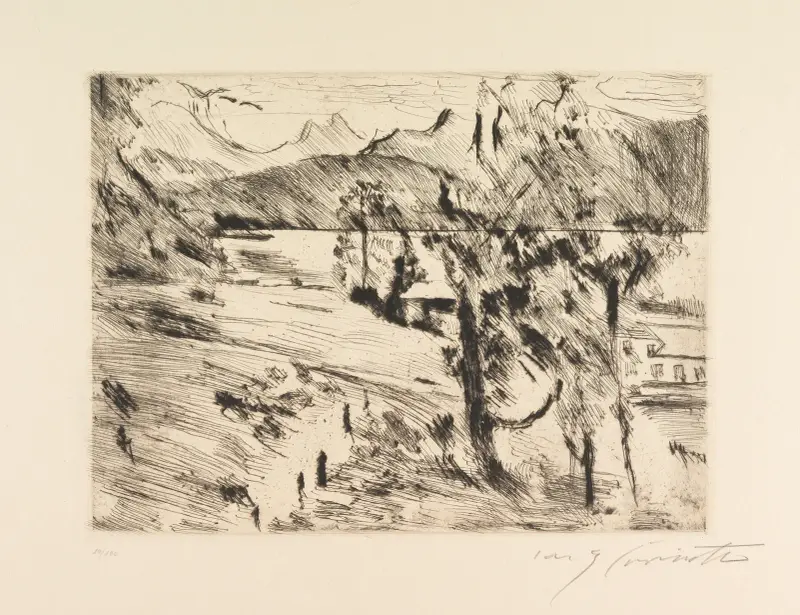 Walchensee, 1923 – Nr. 1 von Lovis Corinth