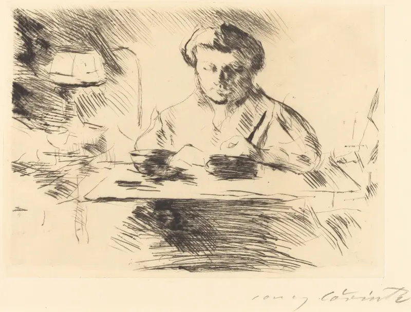 Die Gattin von Lovis Corinth