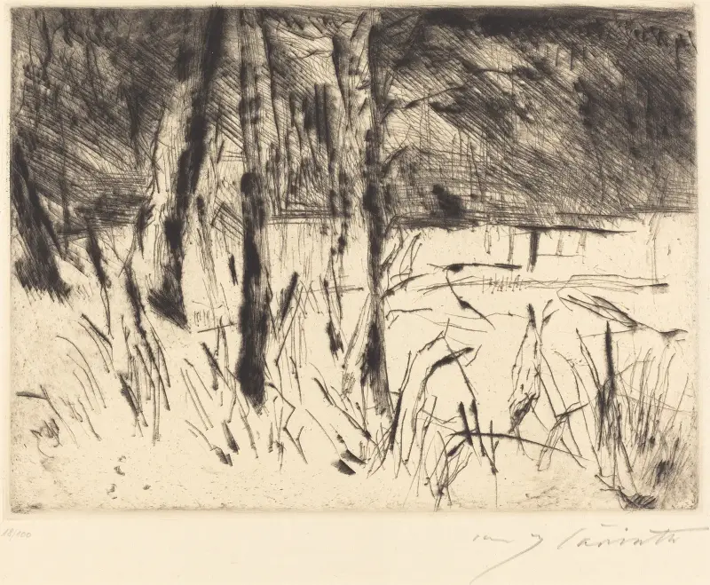 Djurparken (Zoologischer Garten) av Lovis Corinth