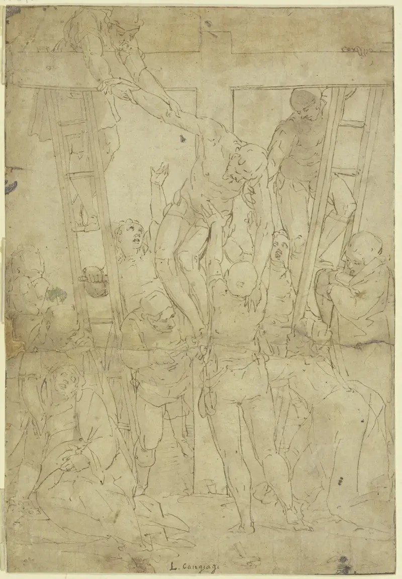 Deposition from the cross – nr 2 av Luca Cambiaso