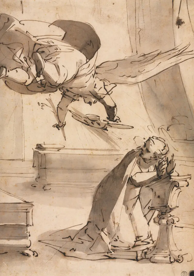 Verkündigung von Luca Cambiaso