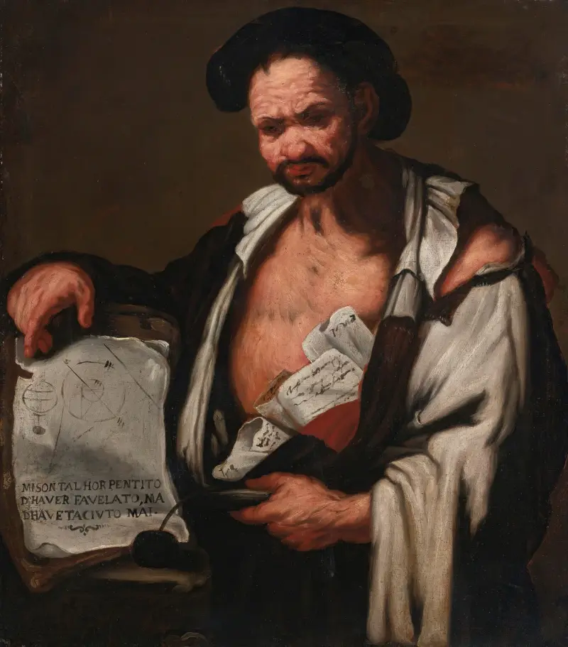 Démokritos, Luca Giordano