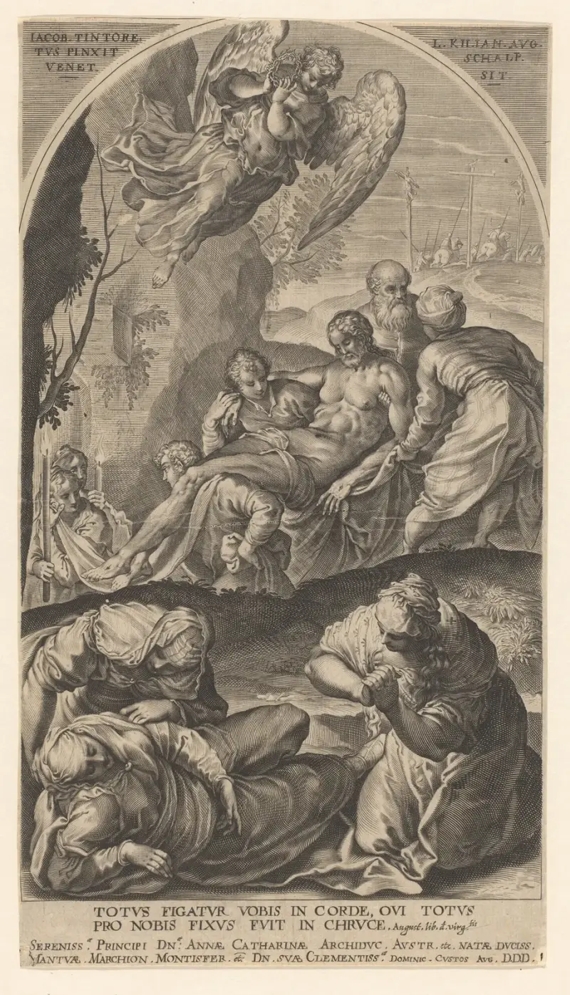 Entombment of Christ av Lucas Kilian