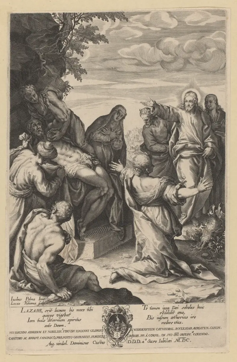 Raising of Lazarus av Lucas Kilian