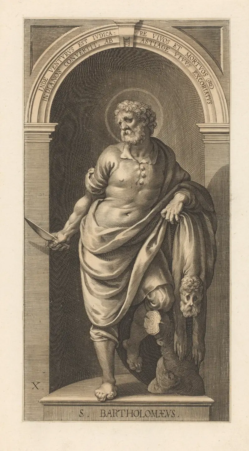 Der heilige Bartholomäus von Lucas Kilian