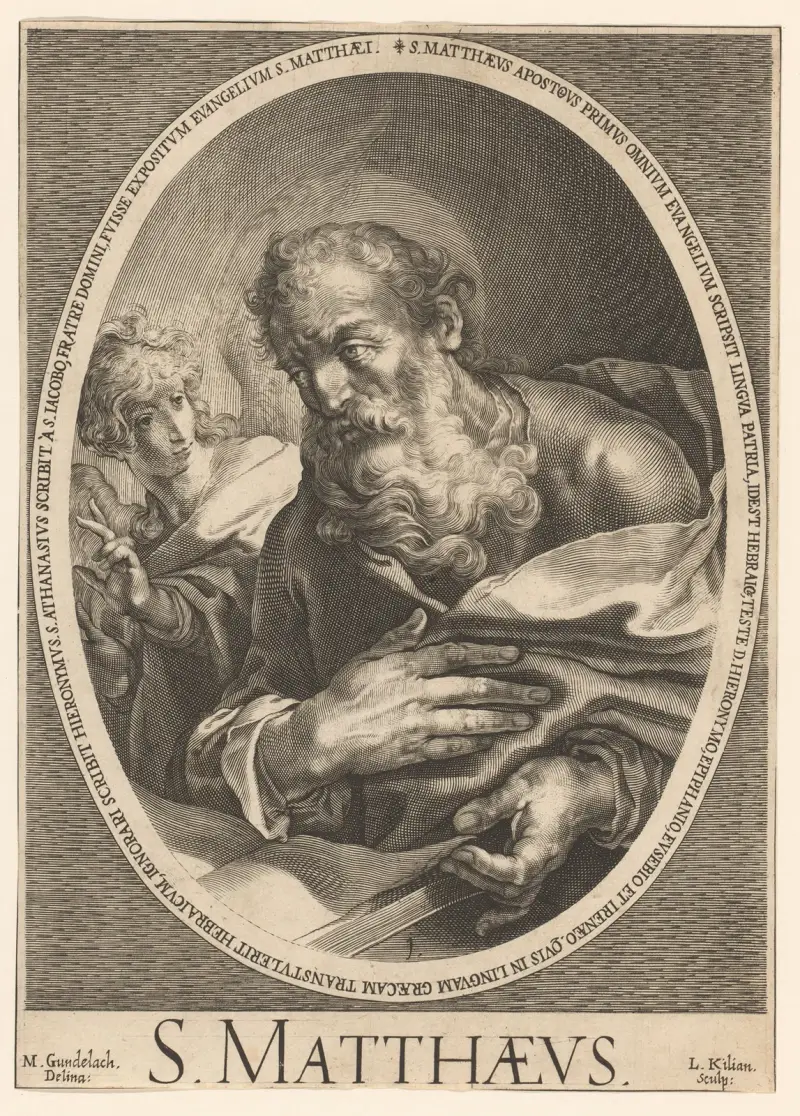 Der heilige Matthäus von Lucas Kilian