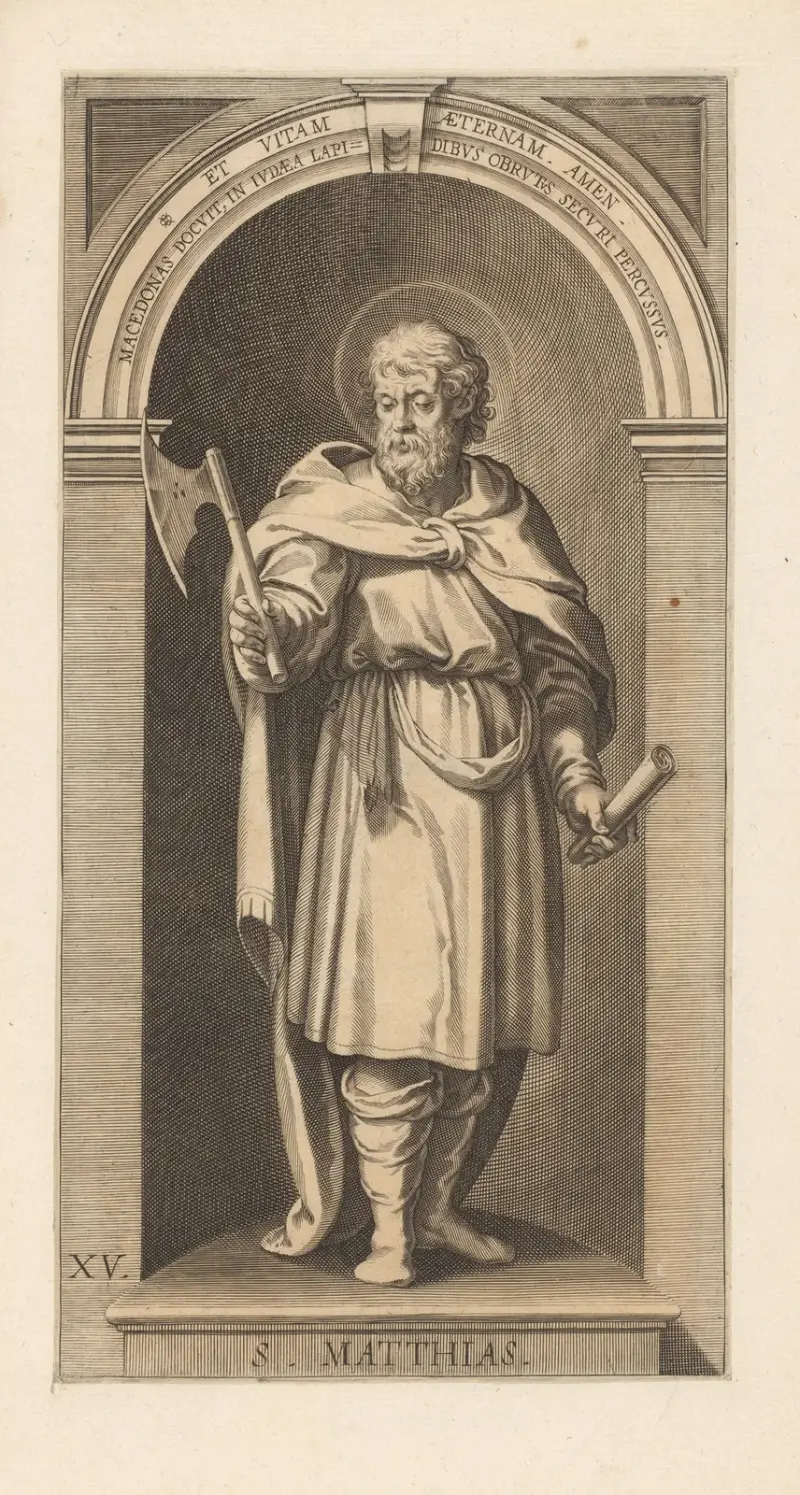 Der heilige Matthias von Lucas Kilian