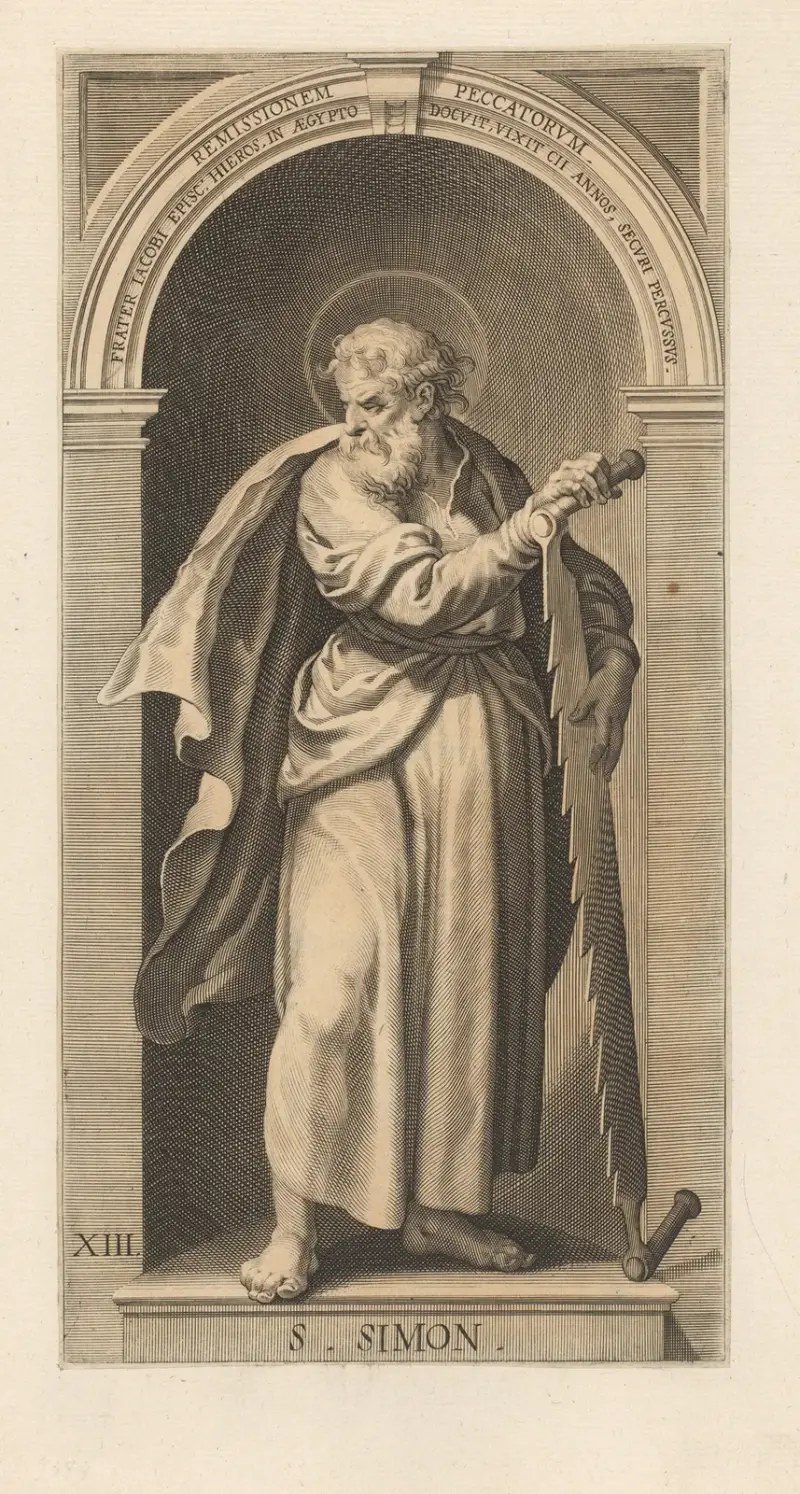Der heilige Simon der Zelot von Lucas Kilian
