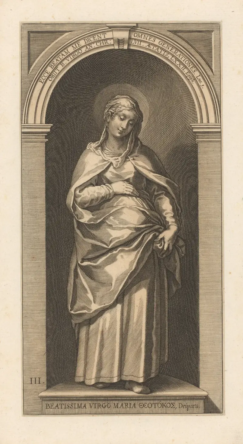 Jungfrau Maria von Lucas Kilian