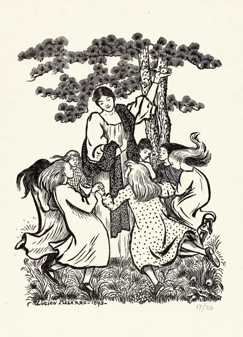 Rondedans von Lucien Pissarro