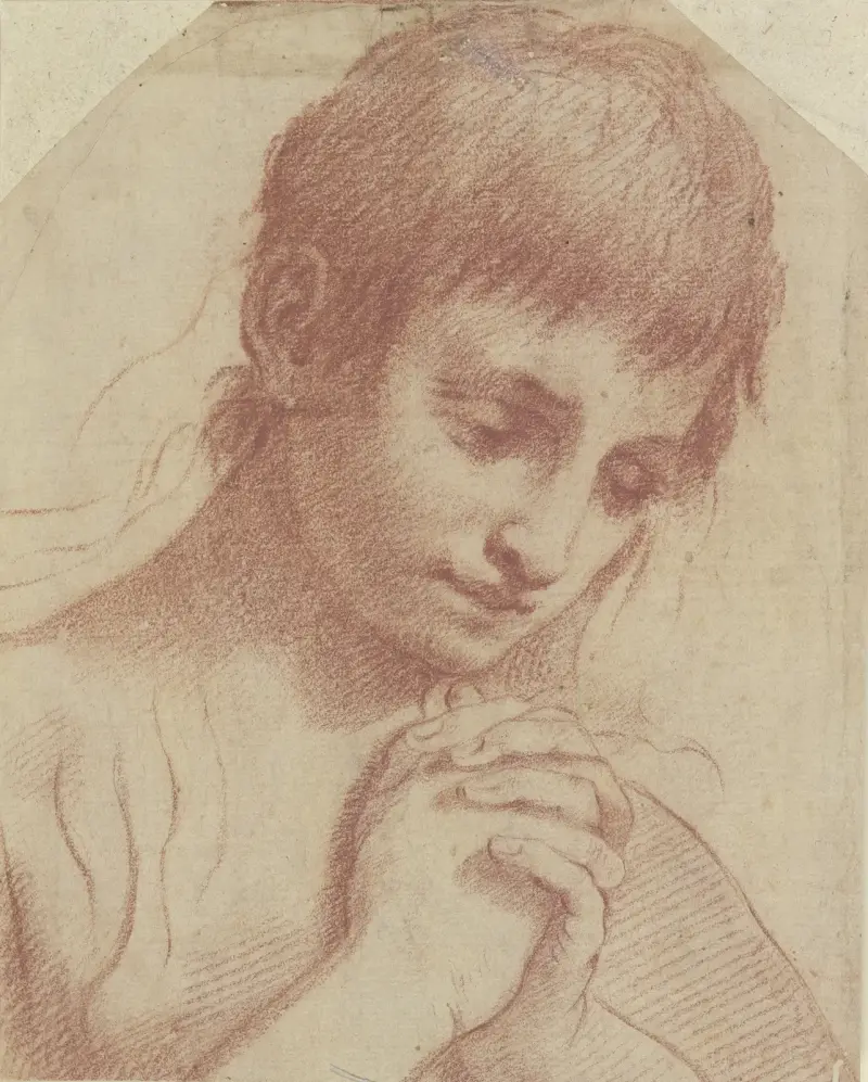 Modlící se mladík, Ludovico Carracci