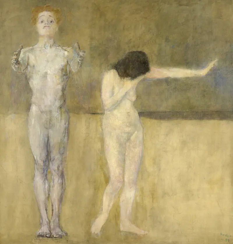 Adam und Eva von Ludvig Karsten