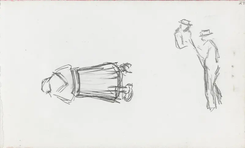 Figurenstudien von Ludvig Karsten