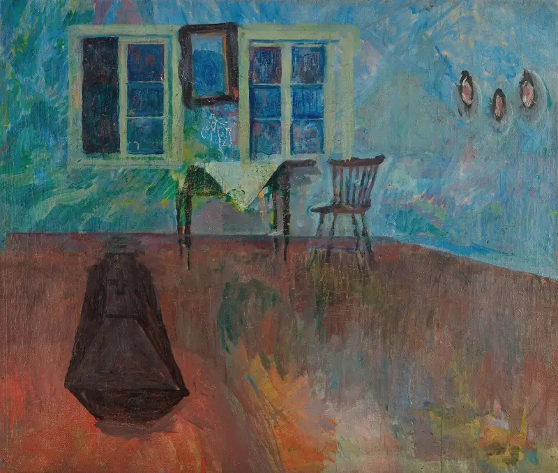 Das Leichenzimmer von Ludvig Karsten