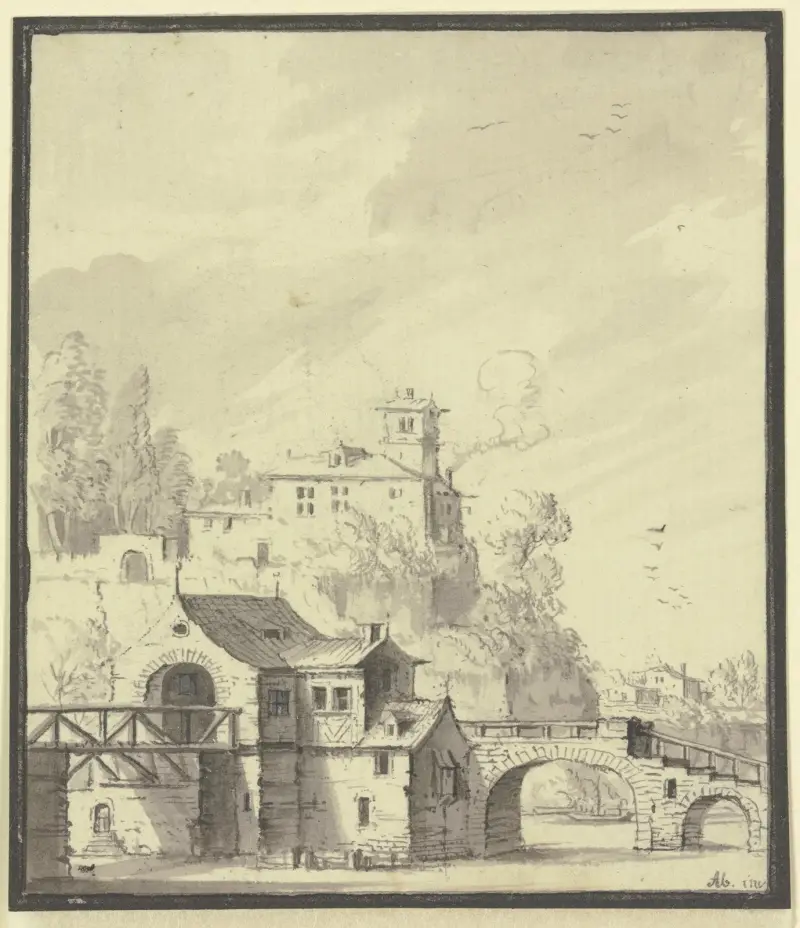 Gutshof von Johann Ludwig Aberli