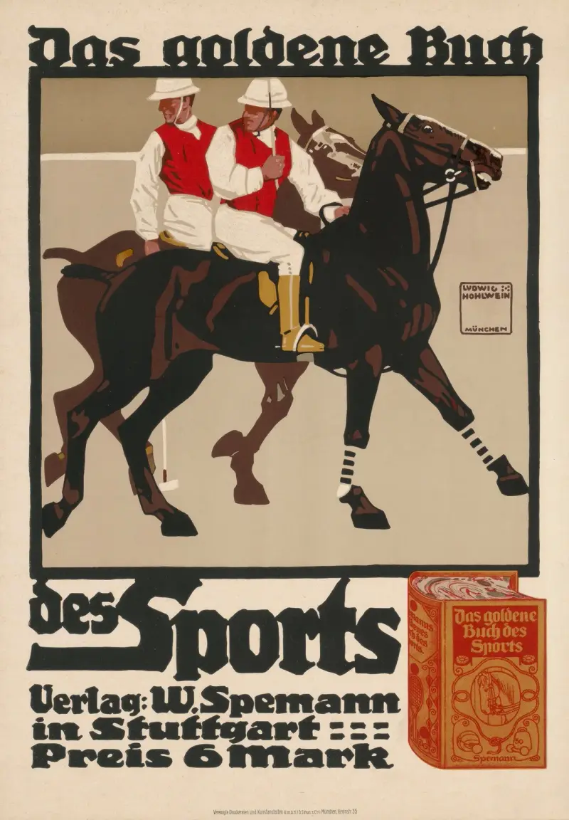 Das goldene Buch des Sports von Ludwig Hohlwein