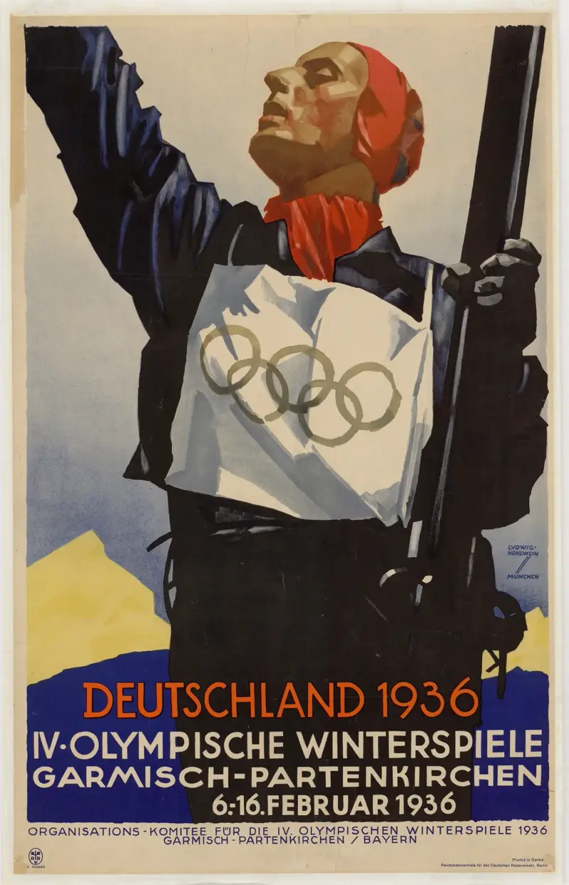 Deutschland 1936 av Ludwig Hohlwein