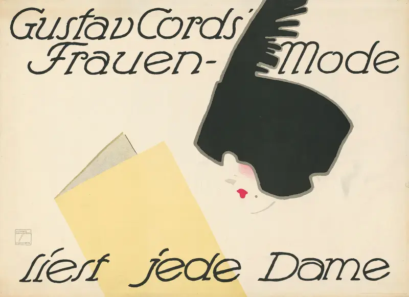 Gustav Cords’ Frauen-Mode von Ludwig Hohlwein