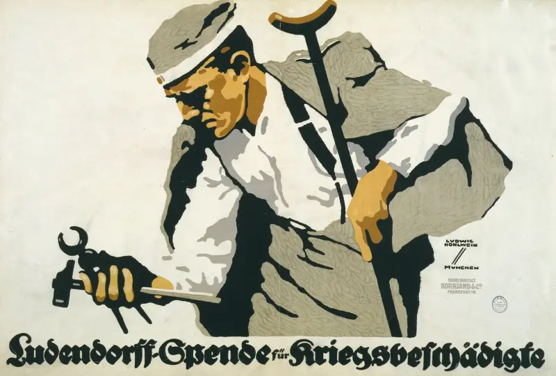 Ludendorff-insamlingen för krigsskadade av Ludwig Hohlwein