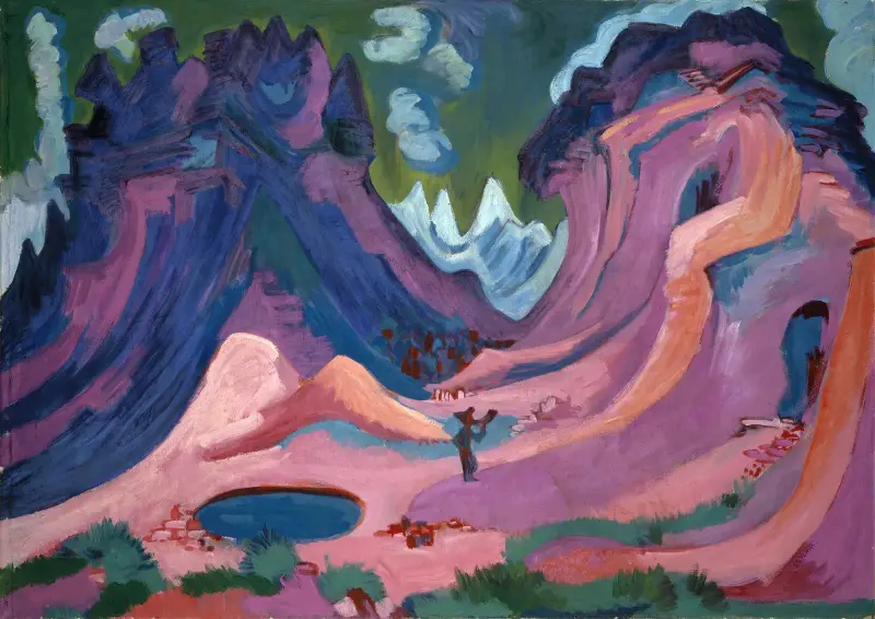Amselfluh von Ernst Ludwig Kirchner