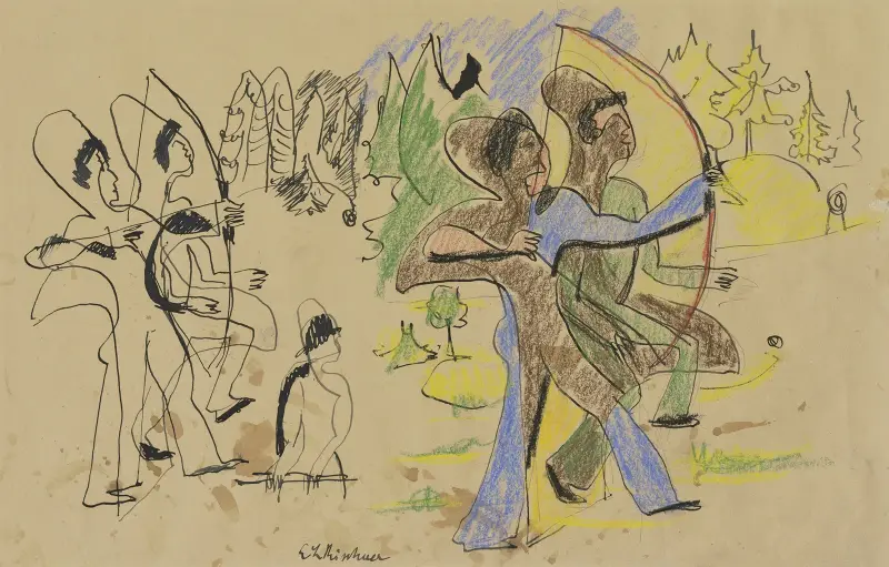 Lučištníci, 1935 – Nr. 2, Ernst Ludwig Kirchner