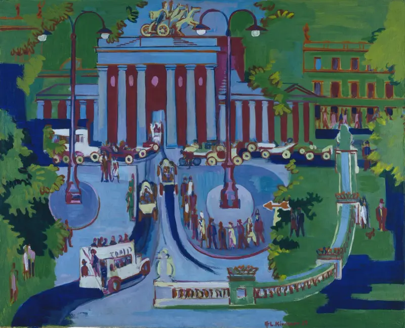 Brandenburger Tor, Ernst Ludwig Kirchner