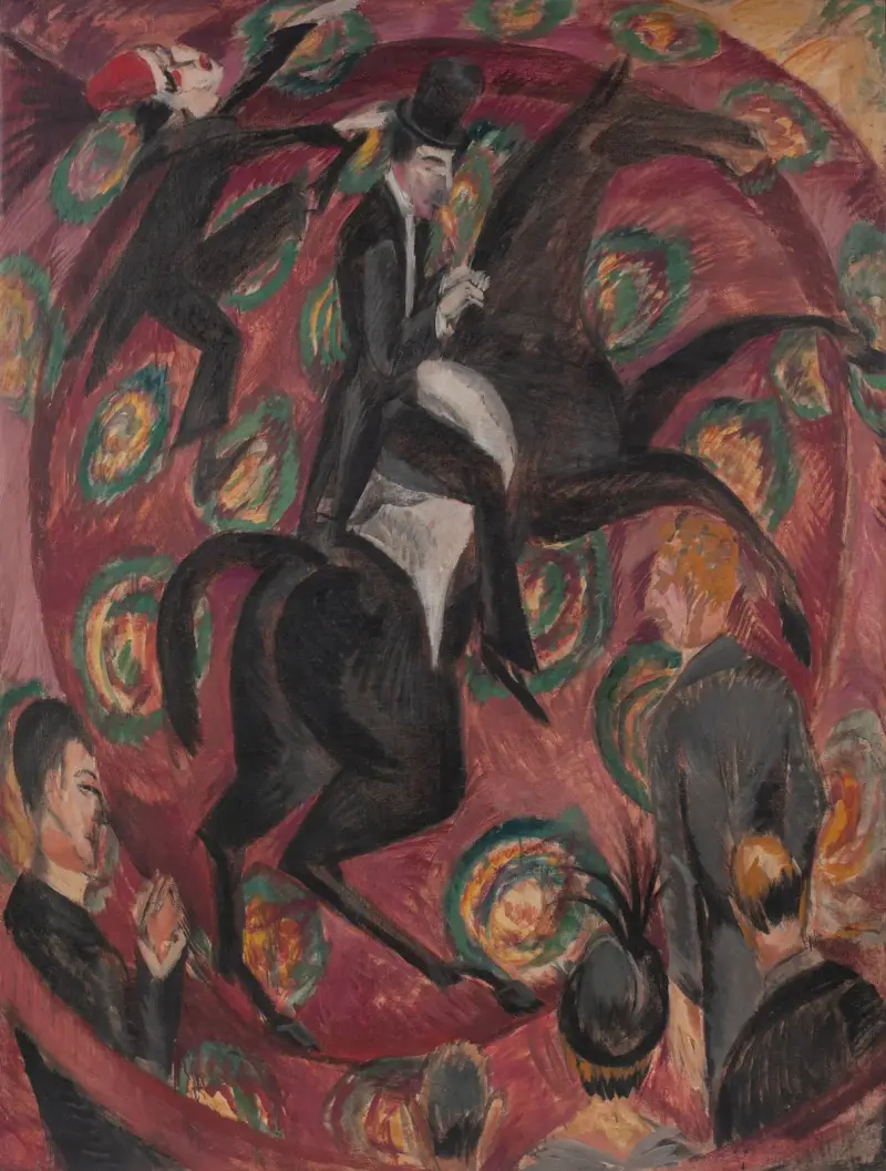 Cirkusová jezdkyně, Ernst Ludwig Kirchner