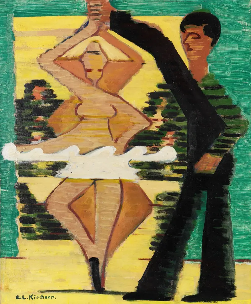 Wirująca tancerka, Ernst Ludwig Kirchner
