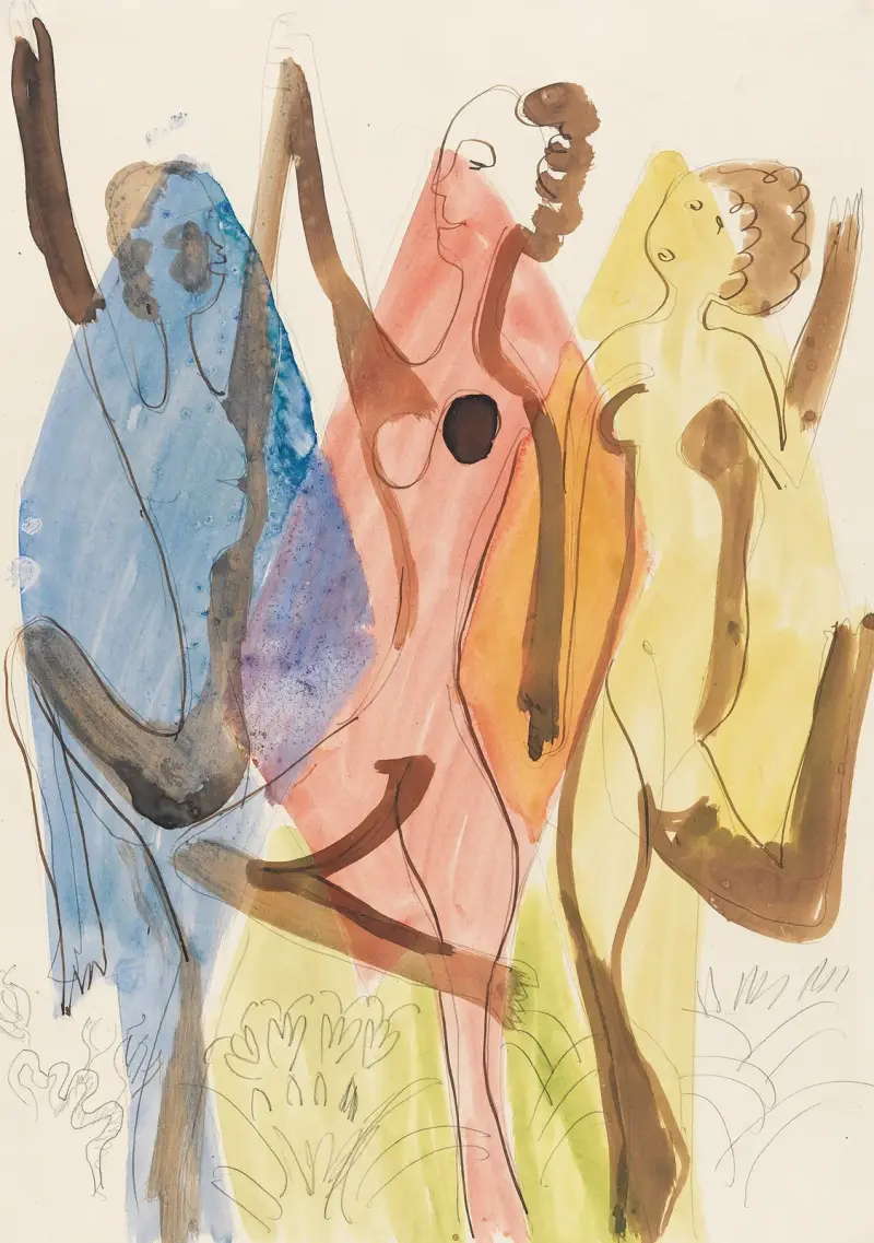 Barevný tanec, Ernst Ludwig Kirchner