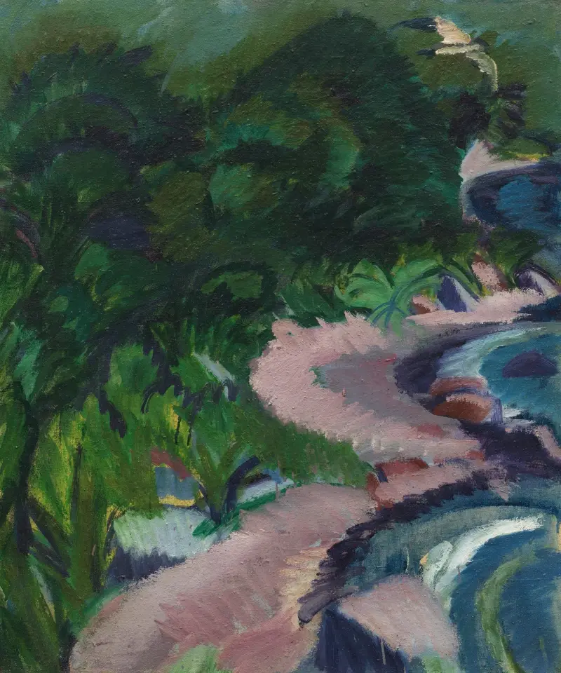 Fehmarnlandschaft von Ernst Ludwig Kirchner