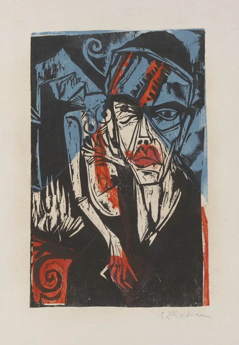 Hádky (Lásky trýzeň), Ernst Ludwig Kirchner
