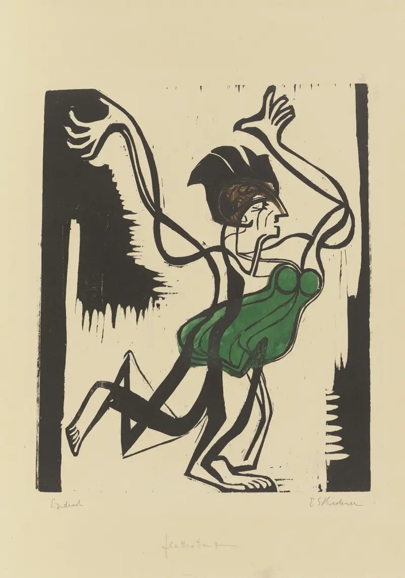 Vlající tanec, Ernst Ludwig Kirchner