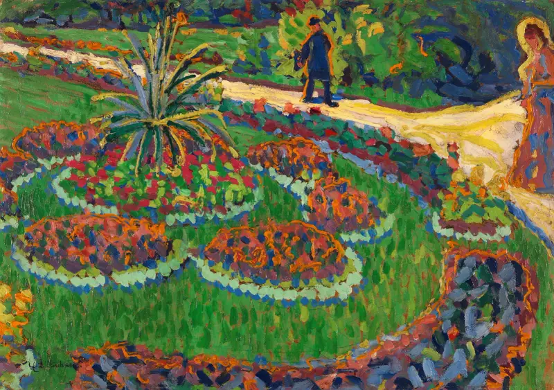 V parku, Ernst Ludwig Kirchner