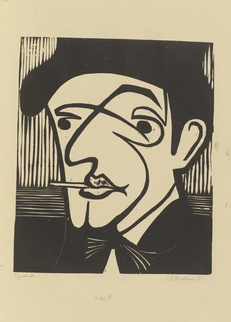 Maler M. von Ernst Ludwig Kirchner