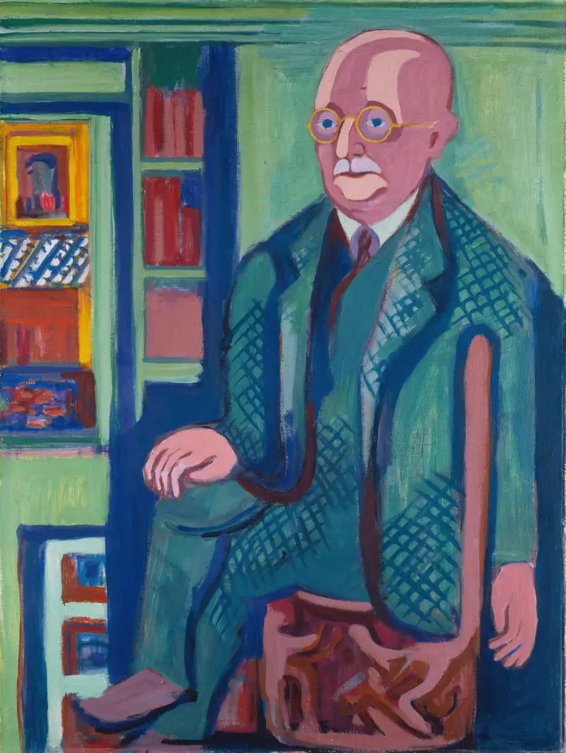 Bildnis Dr. Carl Hagemann von Ernst Ludwig Kirchner