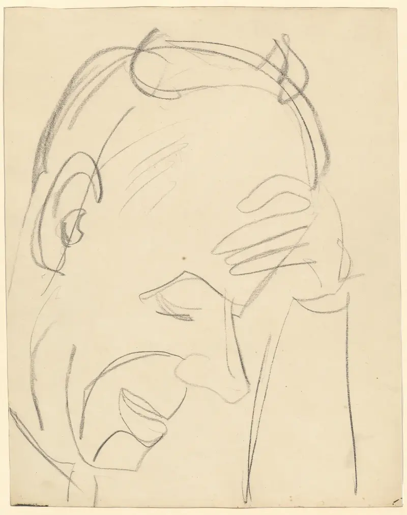 Porträt von Ernst Ludwig Kirchner