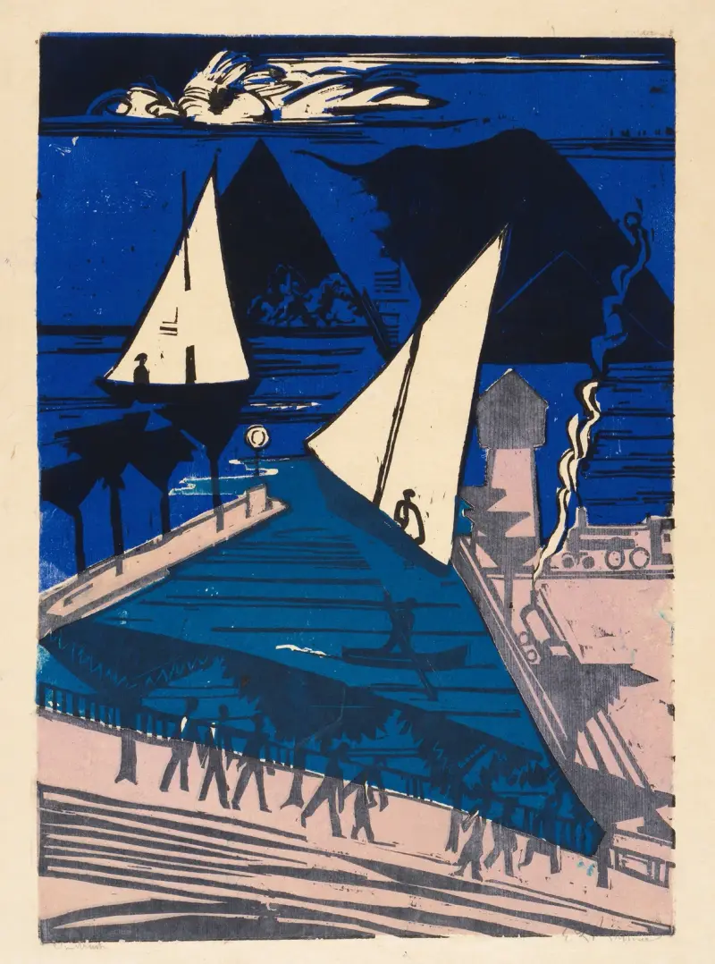 Rapperswil von Ernst Ludwig Kirchner