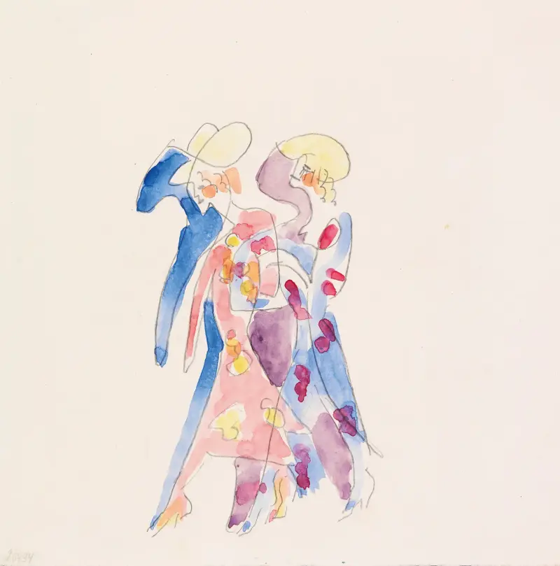 Tänzerinnen von Ernst Ludwig Kirchner