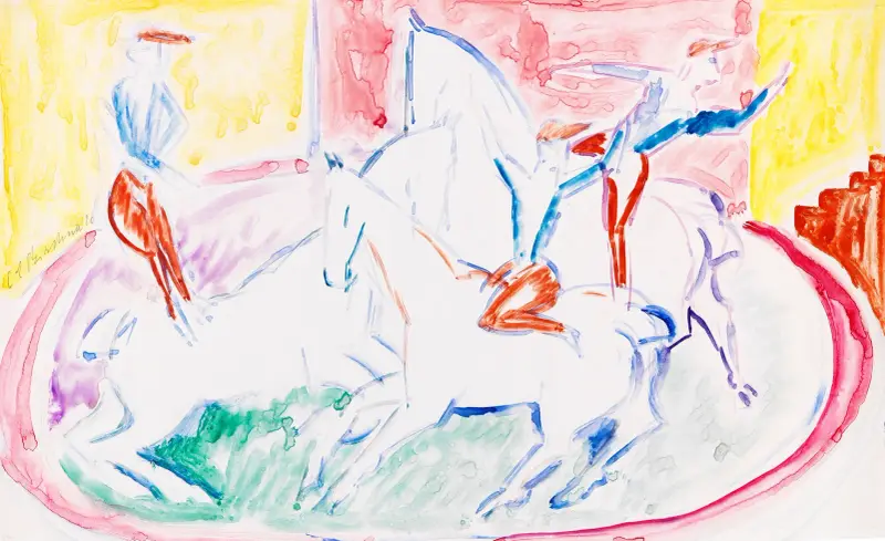 Cirkus, Ernst Ludwig Kirchner