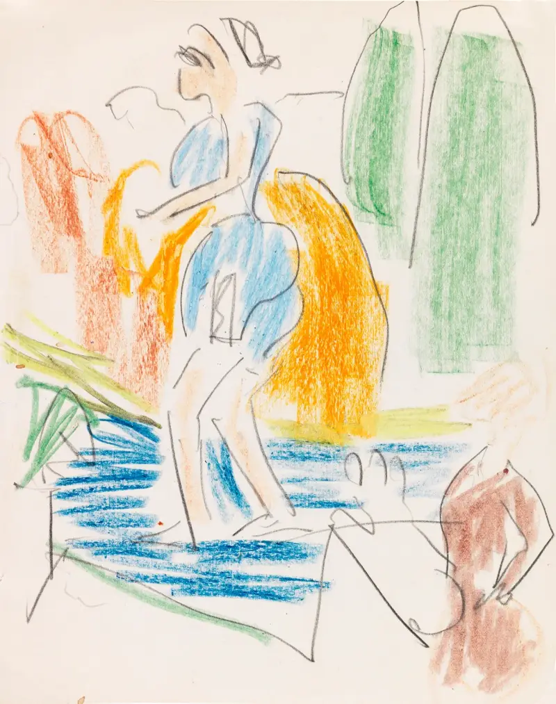 Scena cyrkowa, Ernst Ludwig Kirchner