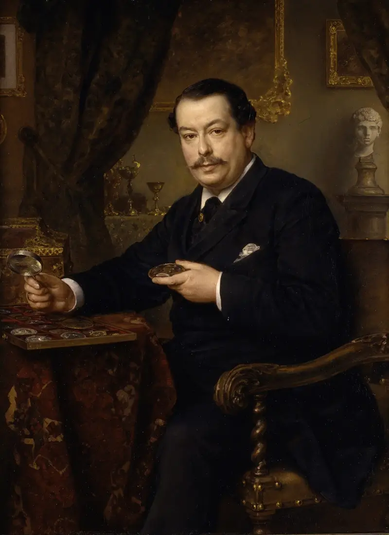 Bankier Itzinger, Ludwig Knaus