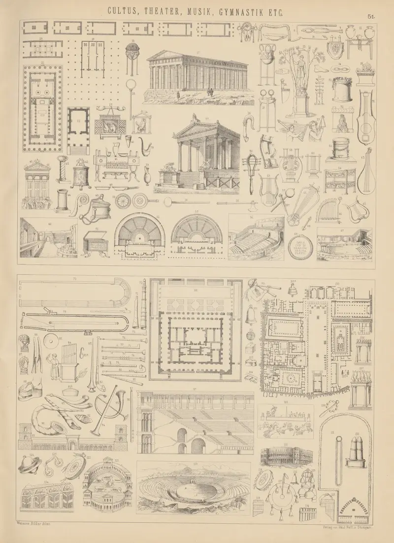 Bilder-Atlas zur Weltgeschichte Pl.051 av Ludwig Weisser