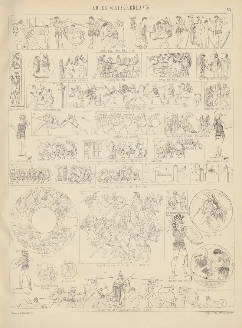 Bilder-Atlas zur Weltgeschichte Pl.062 av Ludwig Weisser