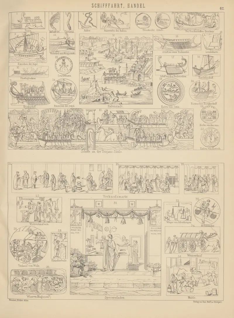 Bilder-Atlas zur Weltgeschichte Pl.067 av Ludwig Weisser