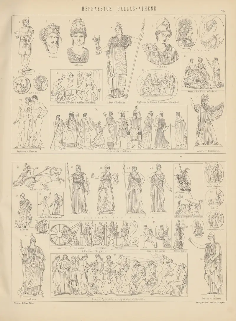 Bilder-Atlas zur Weltgeschichte Pl.075 av Ludwig Weisser