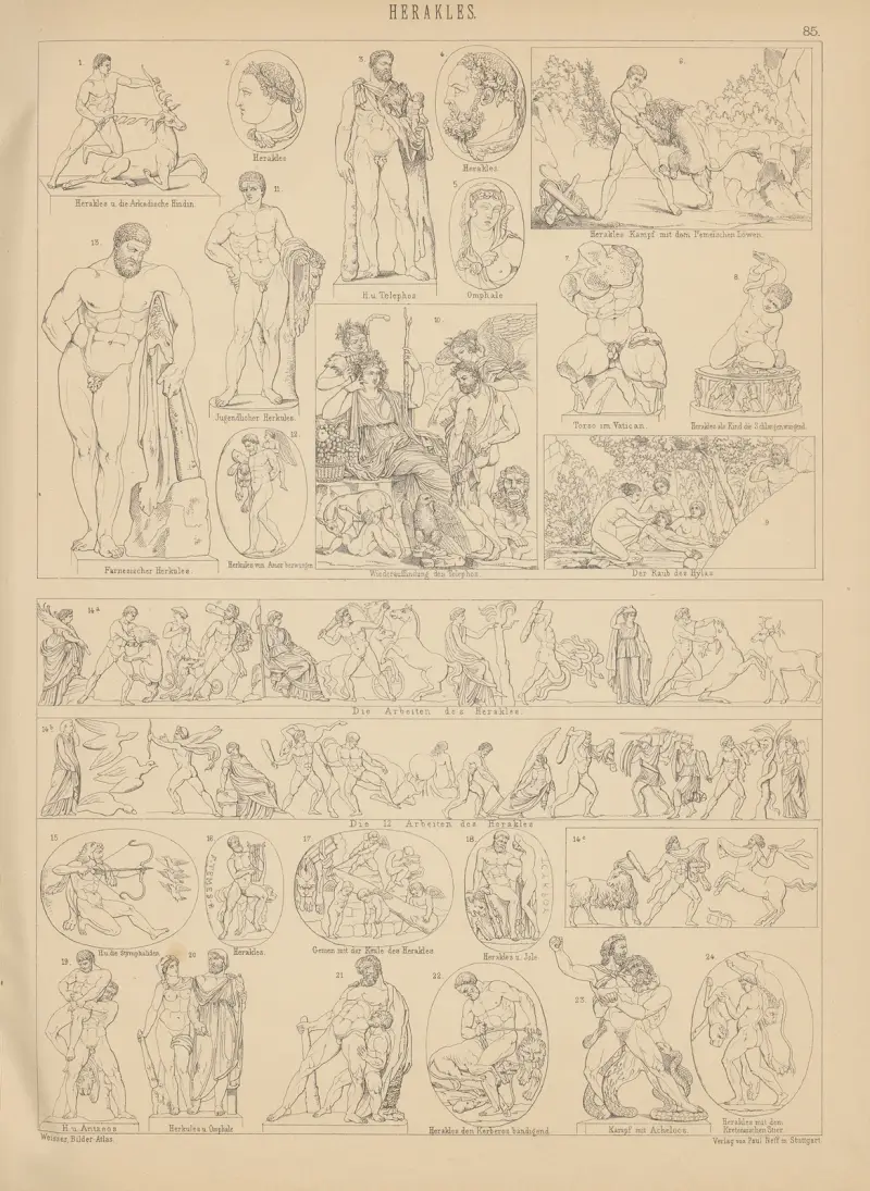 Bilder-Atlas zur Weltgeschichte Pl.084 av Ludwig Weisser