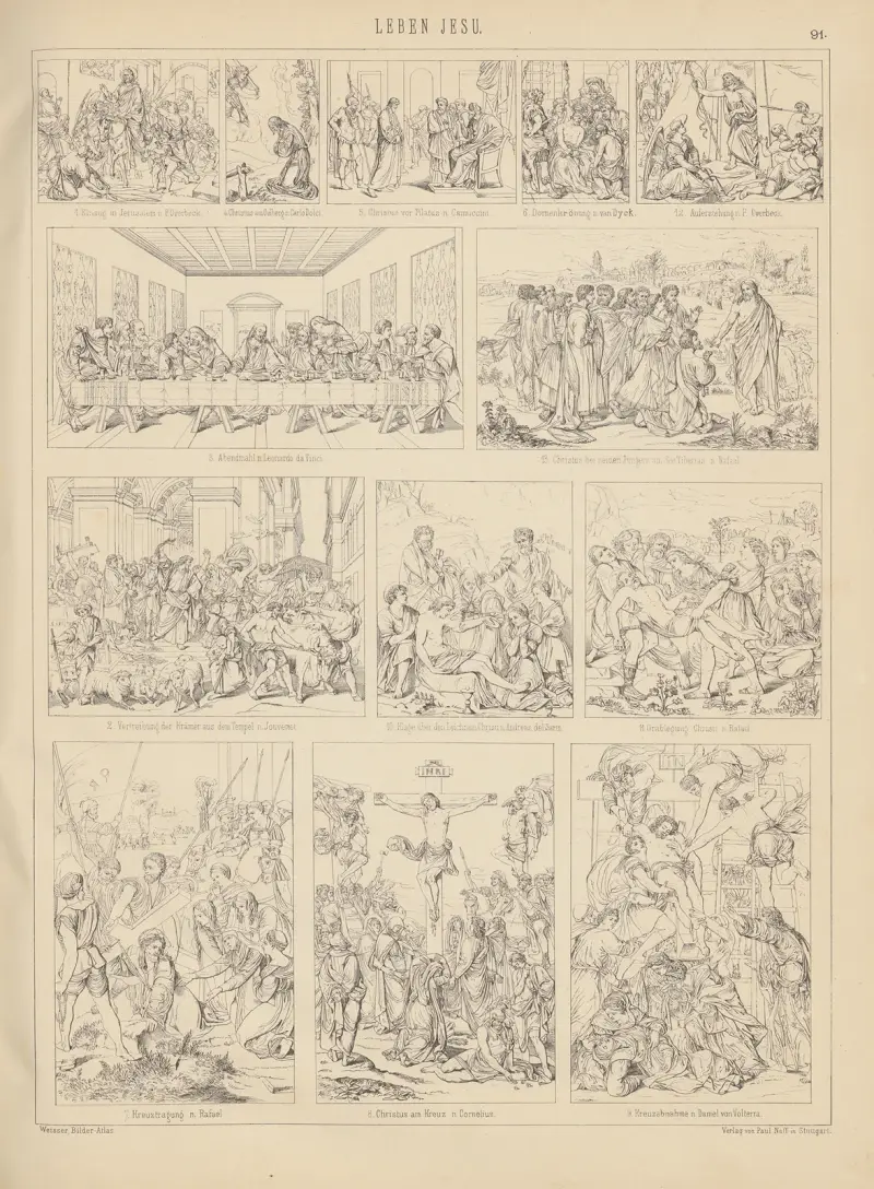 Bilder-Atlas zur Weltgeschichte Pl.090 av Ludwig Weisser