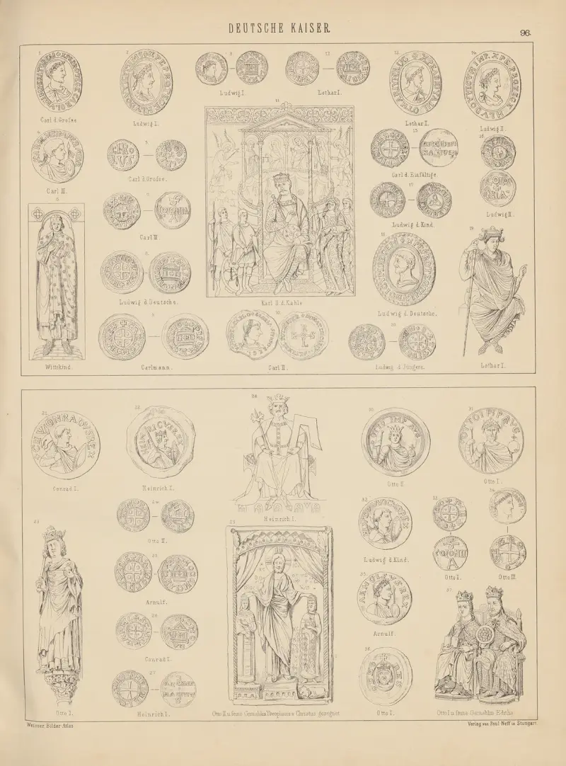 Bilder-Atlas zur Weltgeschichte Pl.095 av Ludwig Weisser