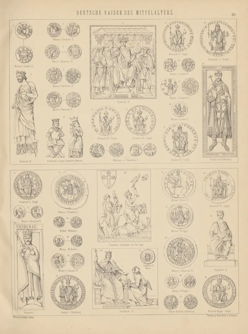 Bilder-Atlas zur Weltgeschichte Pl.096 av Ludwig Weisser